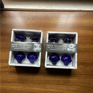 Blue Shell Drawer Pull Sets